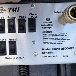 Rhino RH 2500H39 Carpet Cleaner w/Heat