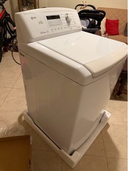 LG Washer Machine 4.5 cu. ft. Ultra Large Capacity Top Load - *USED/SEE DESCRIPTION AND ALL PICTURES