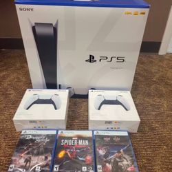 Console Disc Version Bundle 3 Game + 2 Controller 