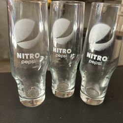 Nitro Pepsi Glasses