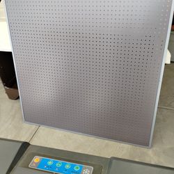4x4 PegBoard With Reinforced Metal Frame
