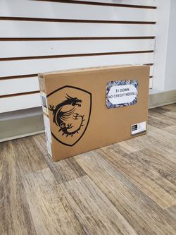 New MSI GF63 Thin 15.6" FHD Gaming Laptop - Pay $1 DOWN AVAILABLE - NO CREDIT NEEDED