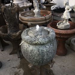 Concrete Water Fountain 