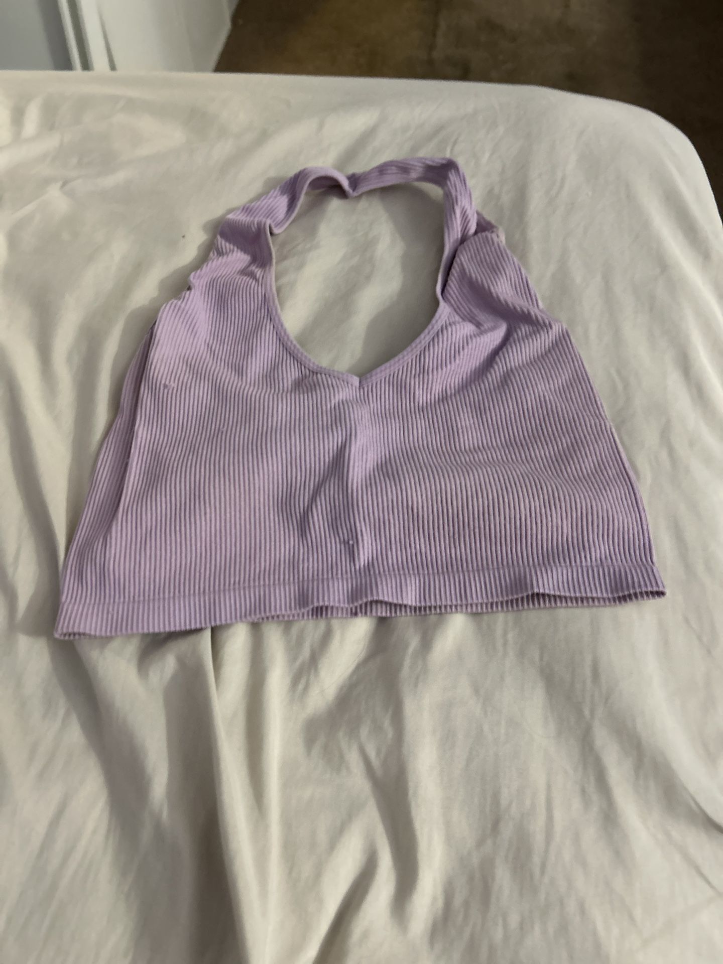 S/M Light Lavender Halter Top