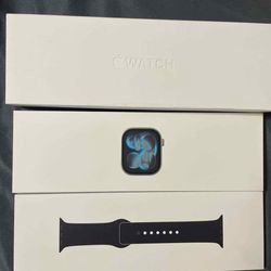 Apple Watch Series 11 (GPS, 46mm) – Black Aluminum Case with Sport Band (New)