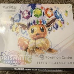 Prismatic Evolutions Pokemon Center ETB