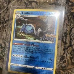Blastoise Pokémon card