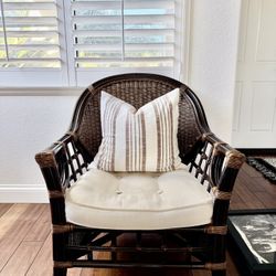 Rattan accent Chair - World market 