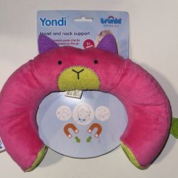 Yondi Pink - Betsy Travel Pillow NWT 