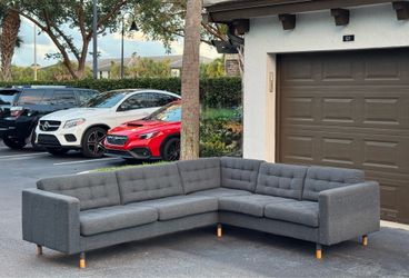 Couch/Sofa Sectional - Ikea - Gray - Delivery Available 🚛