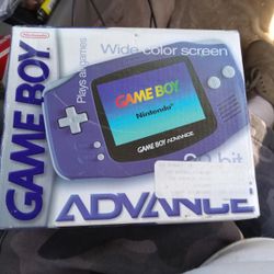 Brand New GameBoy Advance With 4 Games Bundle