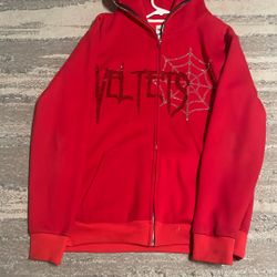 Red Velvets zip Hoodie 