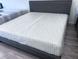 NEW 12” QUEEN Memory Foam Coolgel Mattress - $0 Down Financing ⭐️ Flexible Payments Available