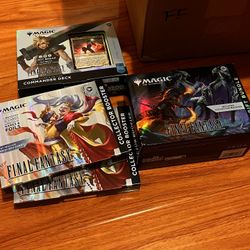 Final Fantasy Collector Commander Booster Bundle