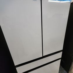 Bespoke Four-door Refrigerator Samsung White Panels