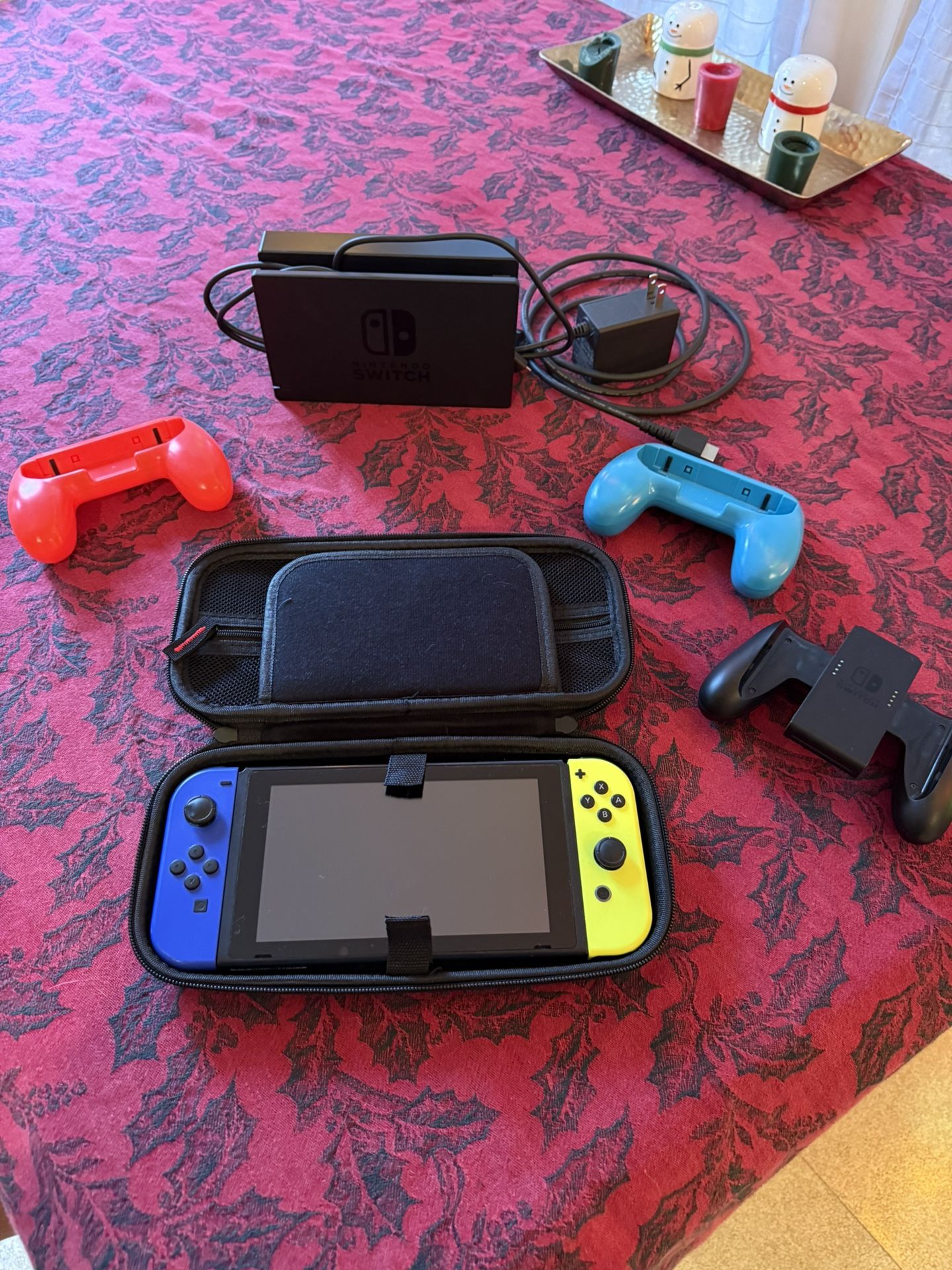 Nintendo Switch + Accessories Bundle – Great Condition