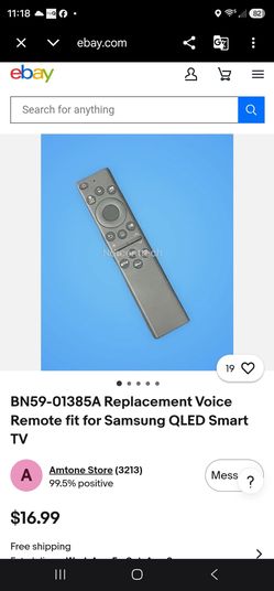 Rechargeable Samsung tv remote