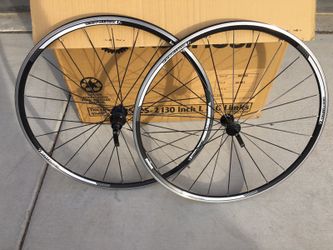 Bontrager road bike wheel set
