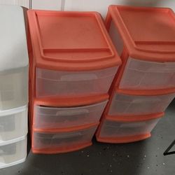 Plastic Bin Storage Rack..