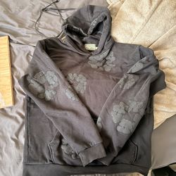 Black On Black Denim Tears Hoodie