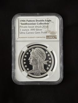 1906 Pattern Double Eagle "Smithsonian Collection" 2016 Private Strike