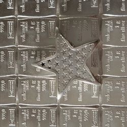 3g Star + 5g VALCAMBI Silver Bars 