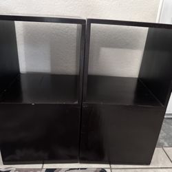 Brown Nightstands X 2 