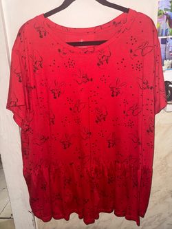 Disney Minnie Mouse Shirt 2x