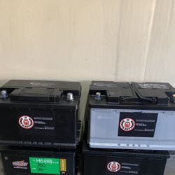 car batteries