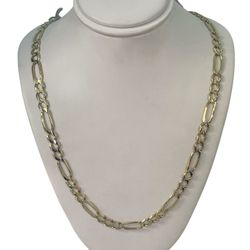 14kt Yellow Gold Figaro Link Chain