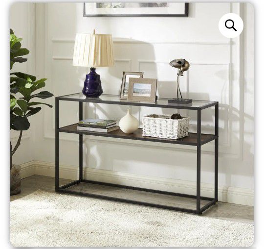 GLASS CONSOLE TABLE 