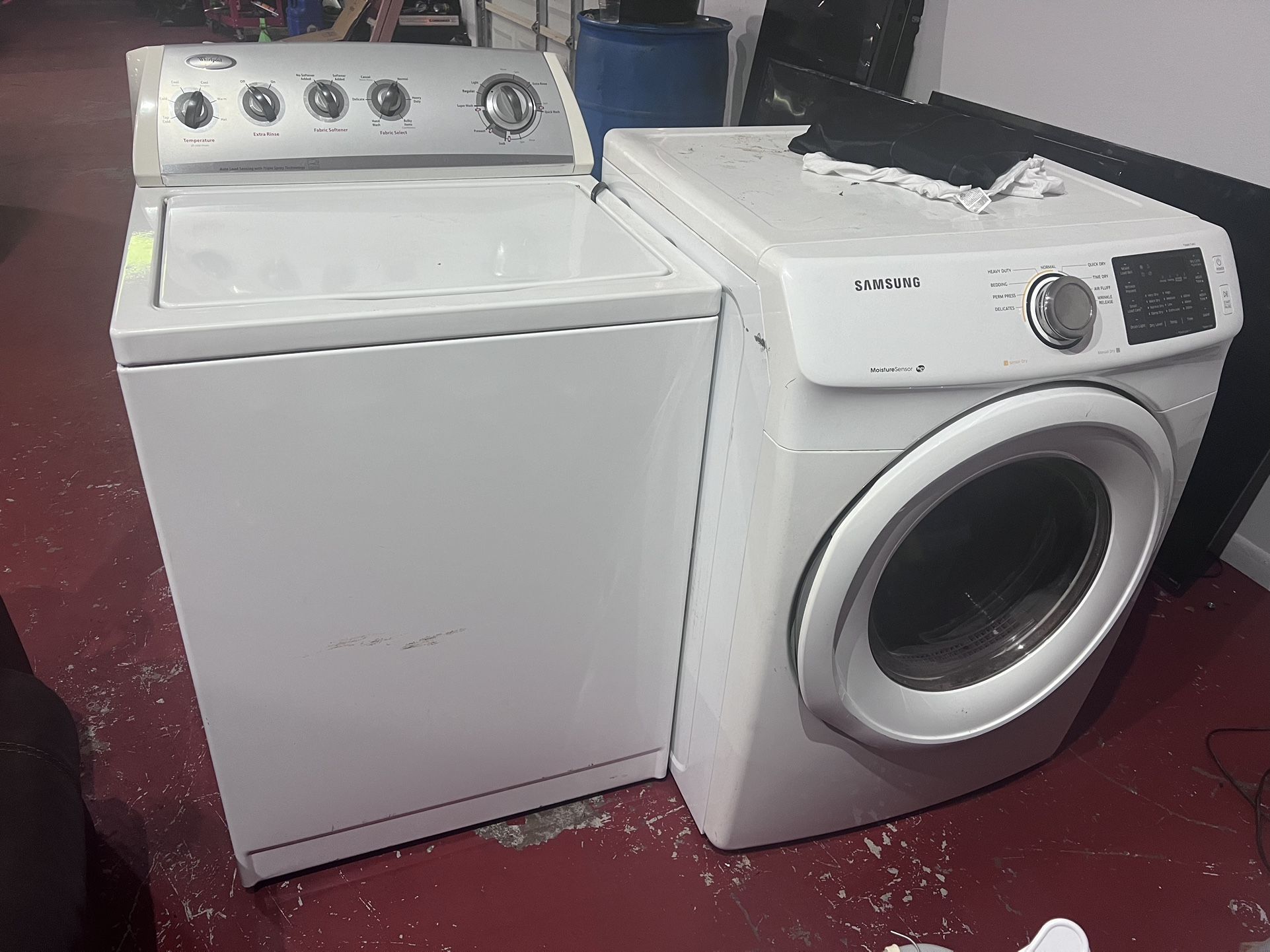 Washer And Dryer