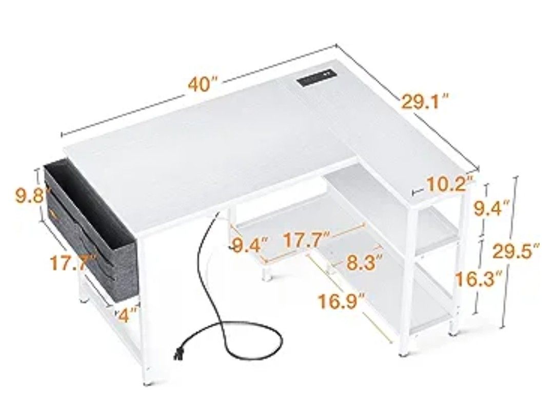 L Shaped COMPUTER DESK Already ASSEMBLED for Sale in Las Vegas, NV