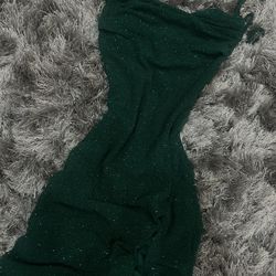 Green Evening Dress