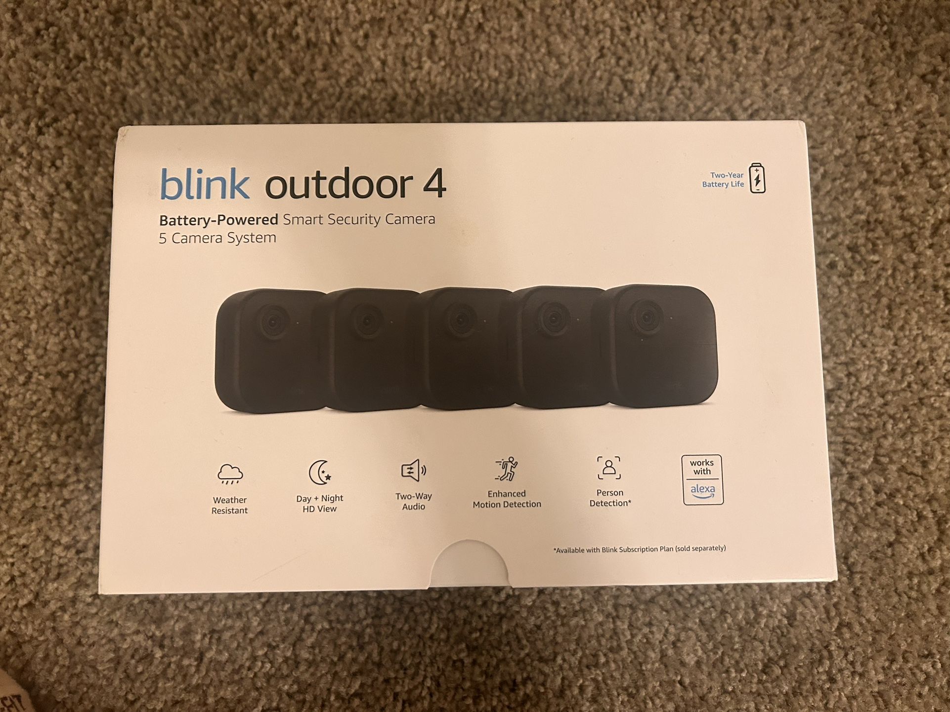 Blink Outdoor Cameras (Set of 5)