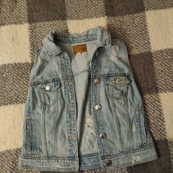 American Eagle Outfitters Jeans Short Sleeve Jacket Size M
