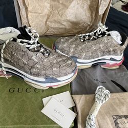 2021 Gucci x Balenciaga Triple S Sneaker 'The Hacker Project'