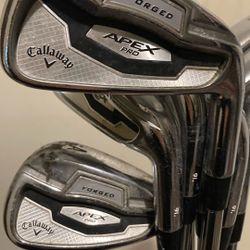 Calloway Forged Apex Pro IRON SET Steel shaft *NEW*