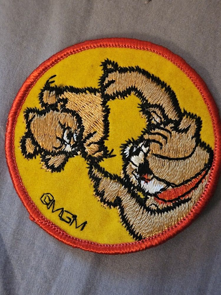 Vintage Tom & Jerry Spike The Bulldog Uniform Patch MGM Hanna-Barbera