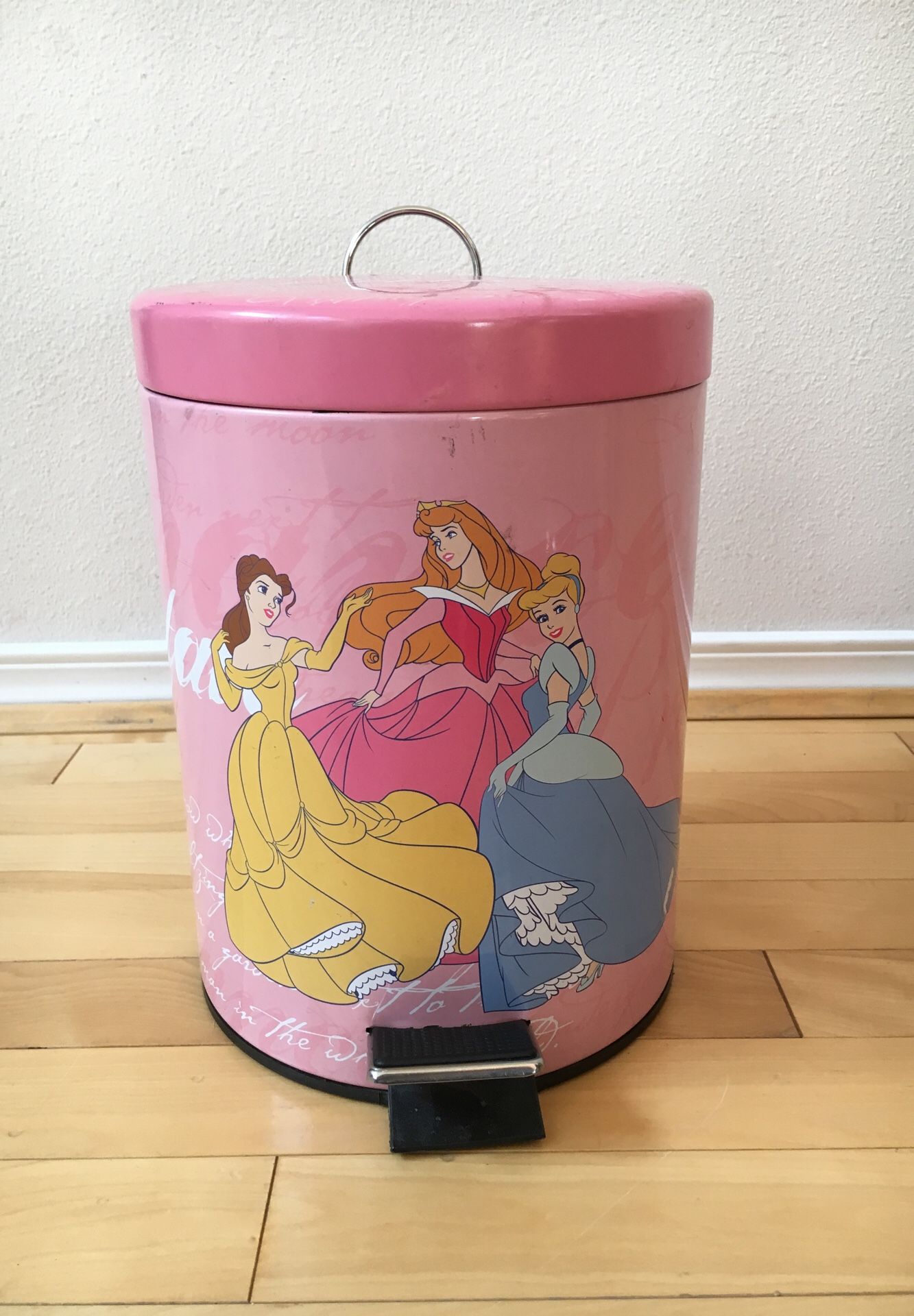 Disney Princess Trash Can