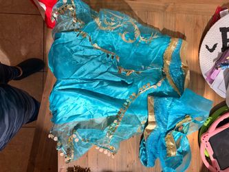 Princess Jasmine from Aladdin Outfit Halloween Costume 4/5T