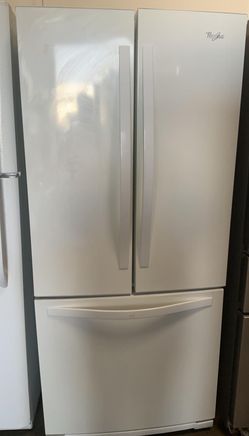 Whirlpool 3-Door 33"  White Refrigerator
