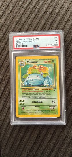 2000 Venusaur Holo PSA 5