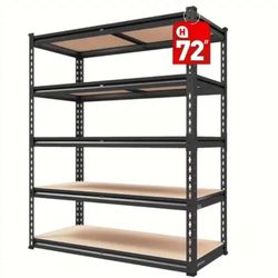Shelving Unit, Heavy Duty Metal Rack, 5 Tier 
