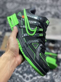 Off-White x Air Rubber Dunk 'Green Strike'
