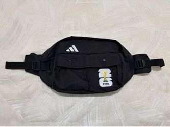 “NEW” Adidas FIFA World Cup 2026 Black Canvas Waist/Sling Bag 5L Brand New