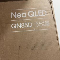 SAMSUNG 55-Inch Class QLED 4K QN85D Series Neo Quantum HDR Smart TV w/Dolby Atmos, Object Tracking Sound Lite, Motion Xcelerator, Real Depth Enhancer 