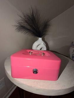 Pink lock box