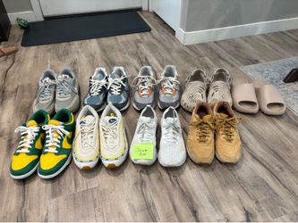 Used sneakers for size 9.5