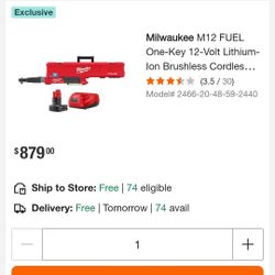 MILWAUKEE DIGITAL TORQUE WRENCH